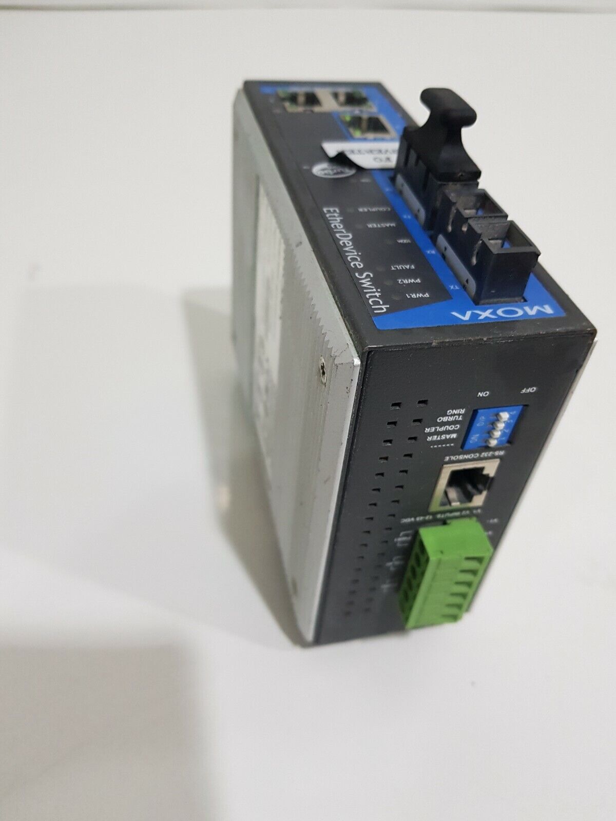 Moxa EDS 405A SS SC Industrial Ethernet Switch Heart Of Automation