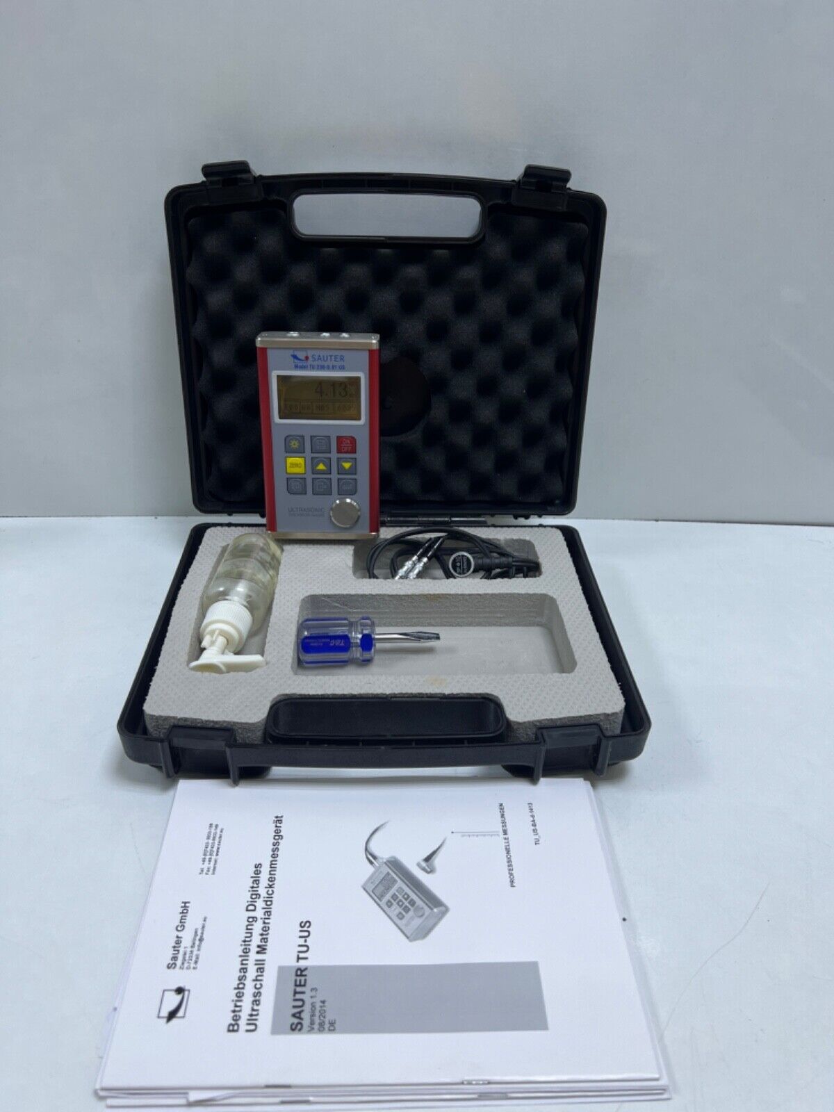 Sauter Ultrasonic Thickness Gauge Tu Us Heart Of Automation