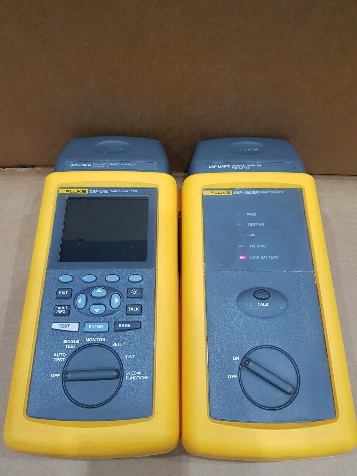 Fluke DSP-4000 Cable Analyzer and DSP-4000SR Smart Remote W/ DSP-LIA013/ DSP  LI – Heart of Automation