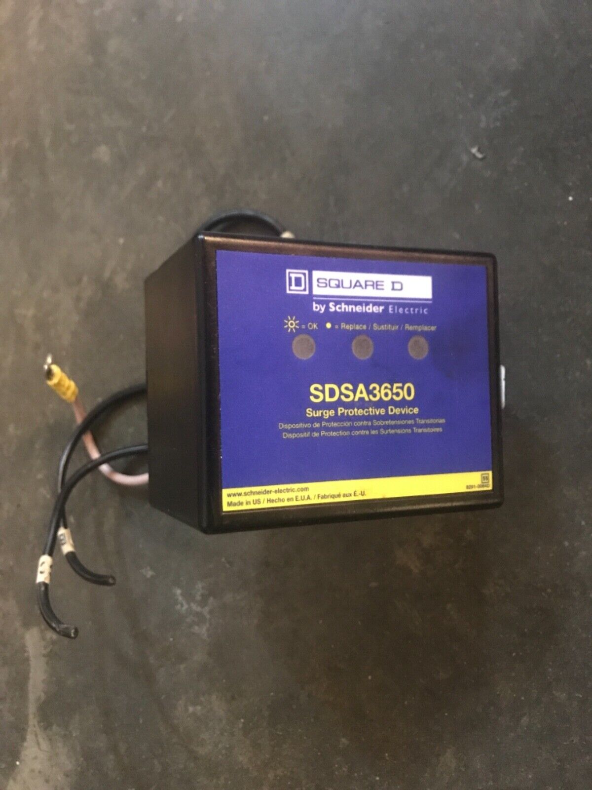 Square D SDSA3650 Series 002 Surge Protective Device – Heart Of Automation