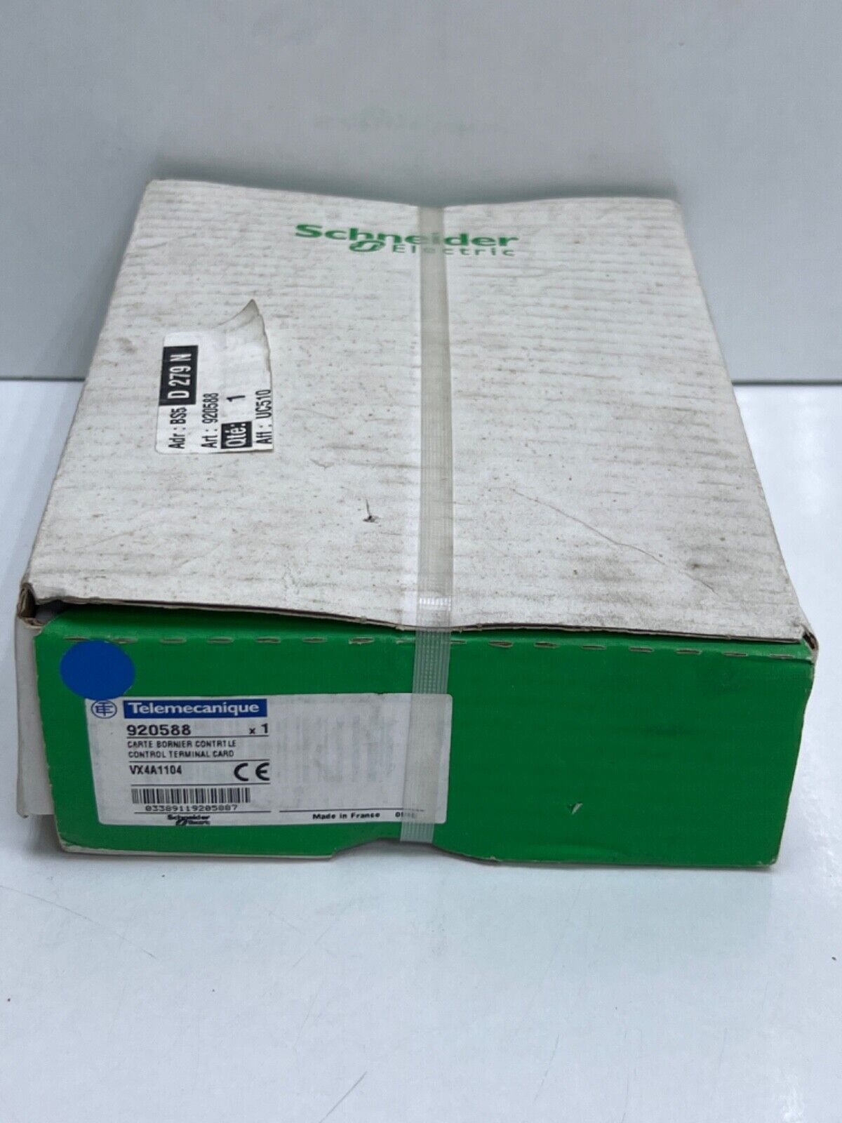 SCHNEIDER ELECTRIC VX4A1104 TELEMECANIQUE 920588 CONTROL TERMINAL CARD ...