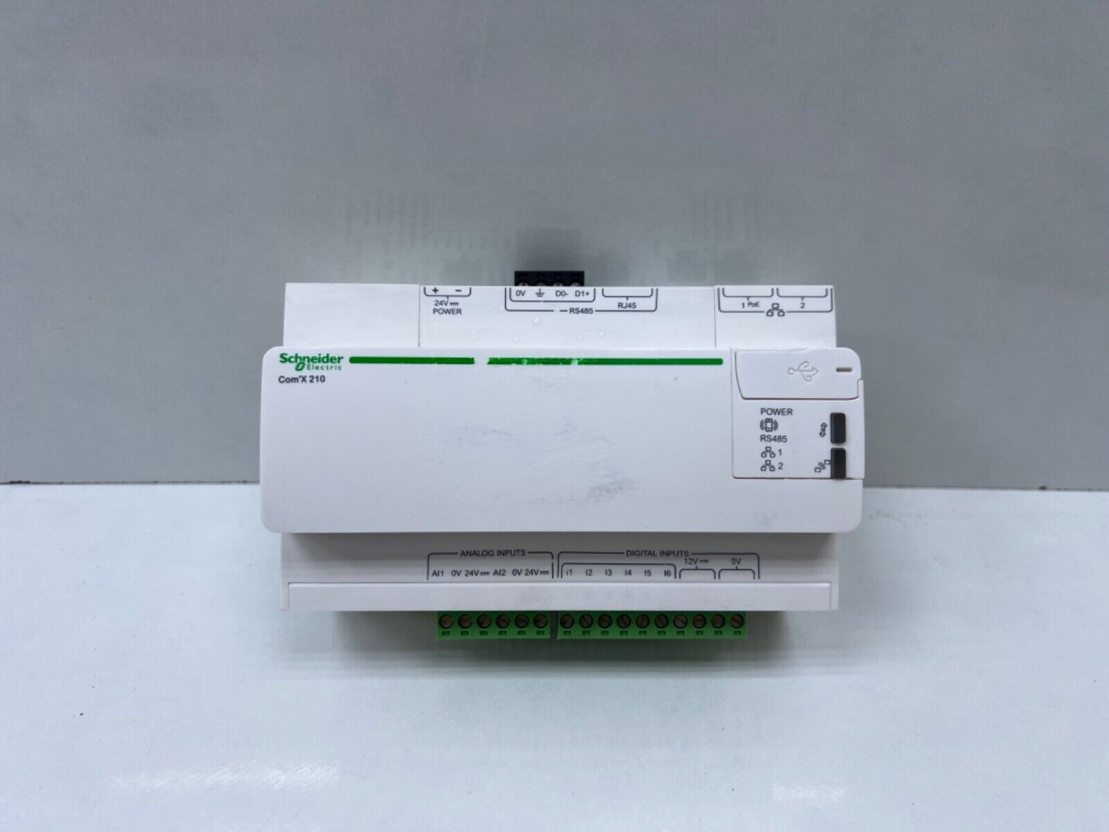 Schneider Electric EBX210 COM X 210 DATA LOGGER Heart of