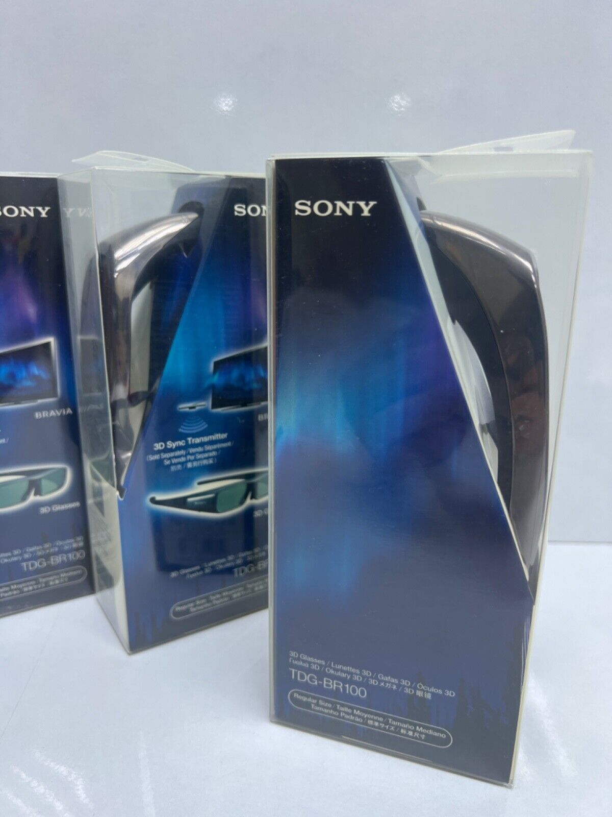 Sony TDG-BR100 3D Glasses Regular Size New ( Lot 3 pcs ) – Heart of  Automation